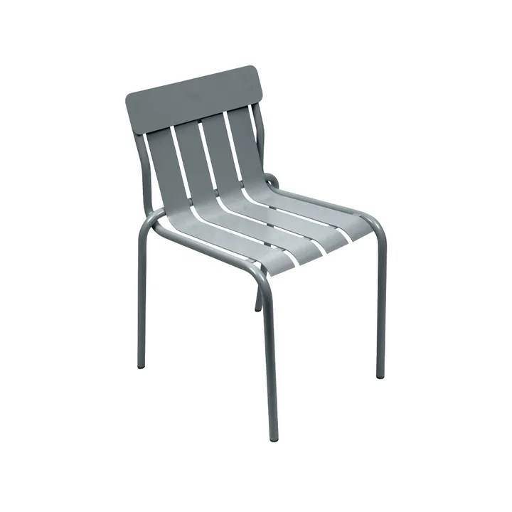 Stripe stol - Storm grey (grå) - Fermob