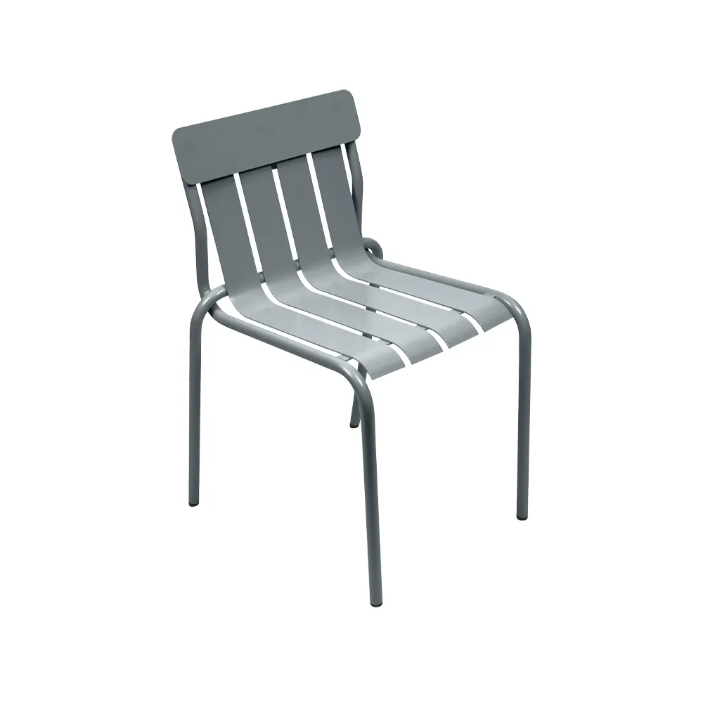 Stripe stol, Storm grey Fermob