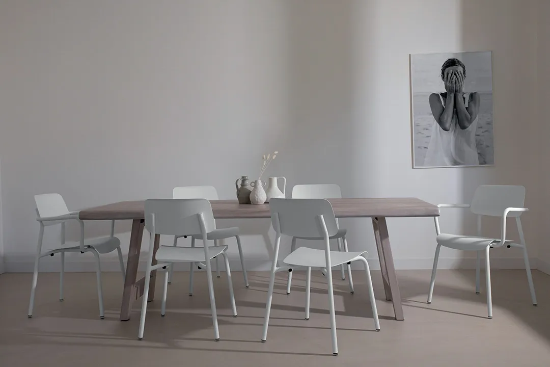 Studie stol, Clay grey (grå) Fermob