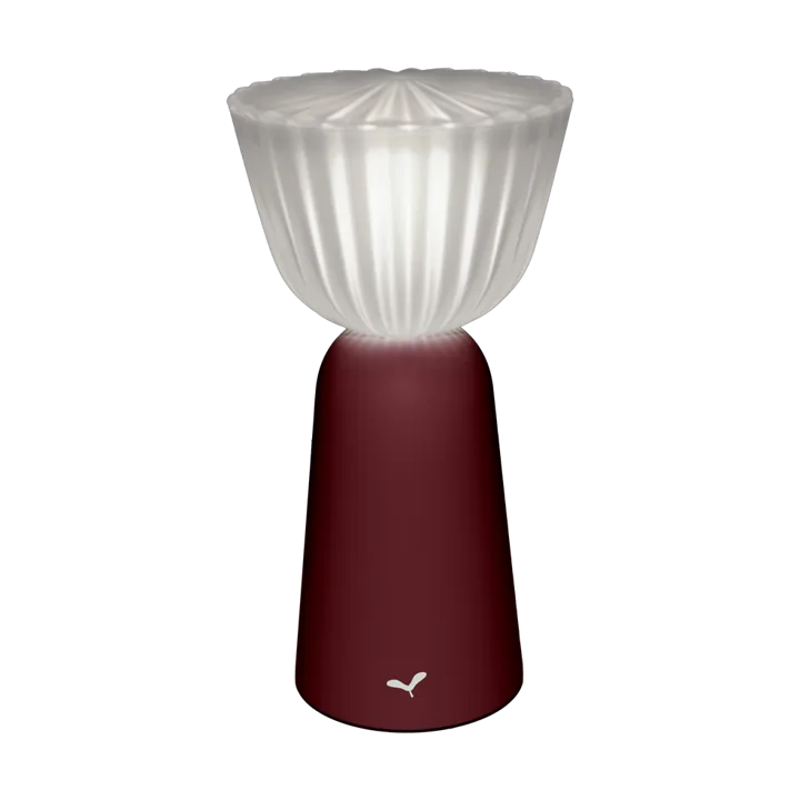 Swiing portabel bordlampe - Black cherry (vinrød) - Fermob