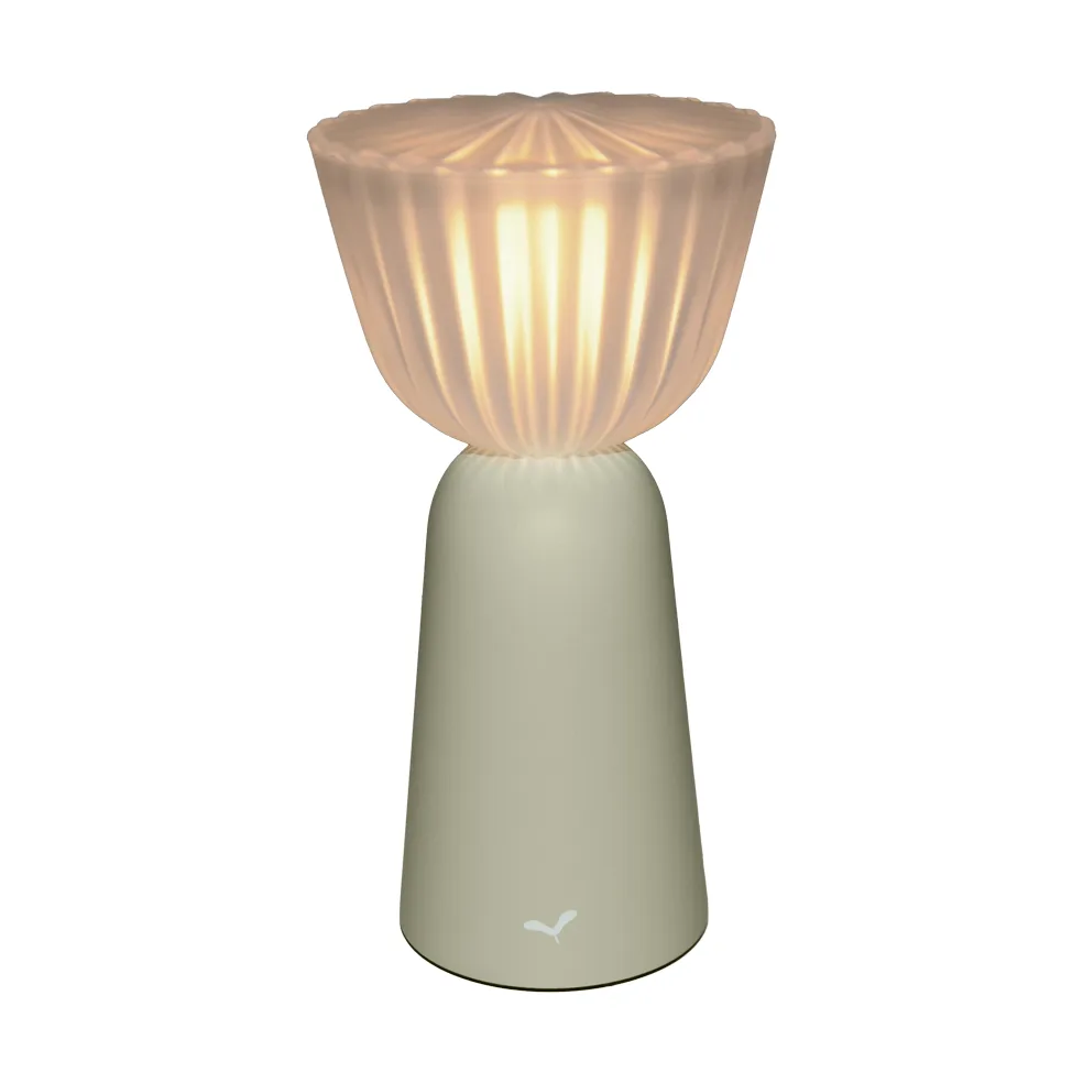 Swiing portabel bordlampe, Clay grey Fermob