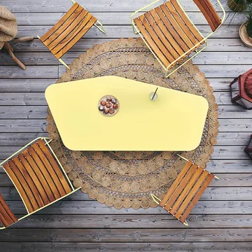 Ultrasofa sofabord - Frosted lemon - Fermob