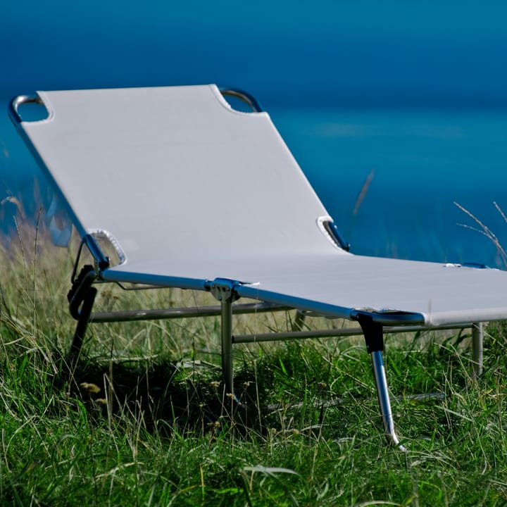 Amigo XXL Solseng, Stoff sage green-aluminium Fiam