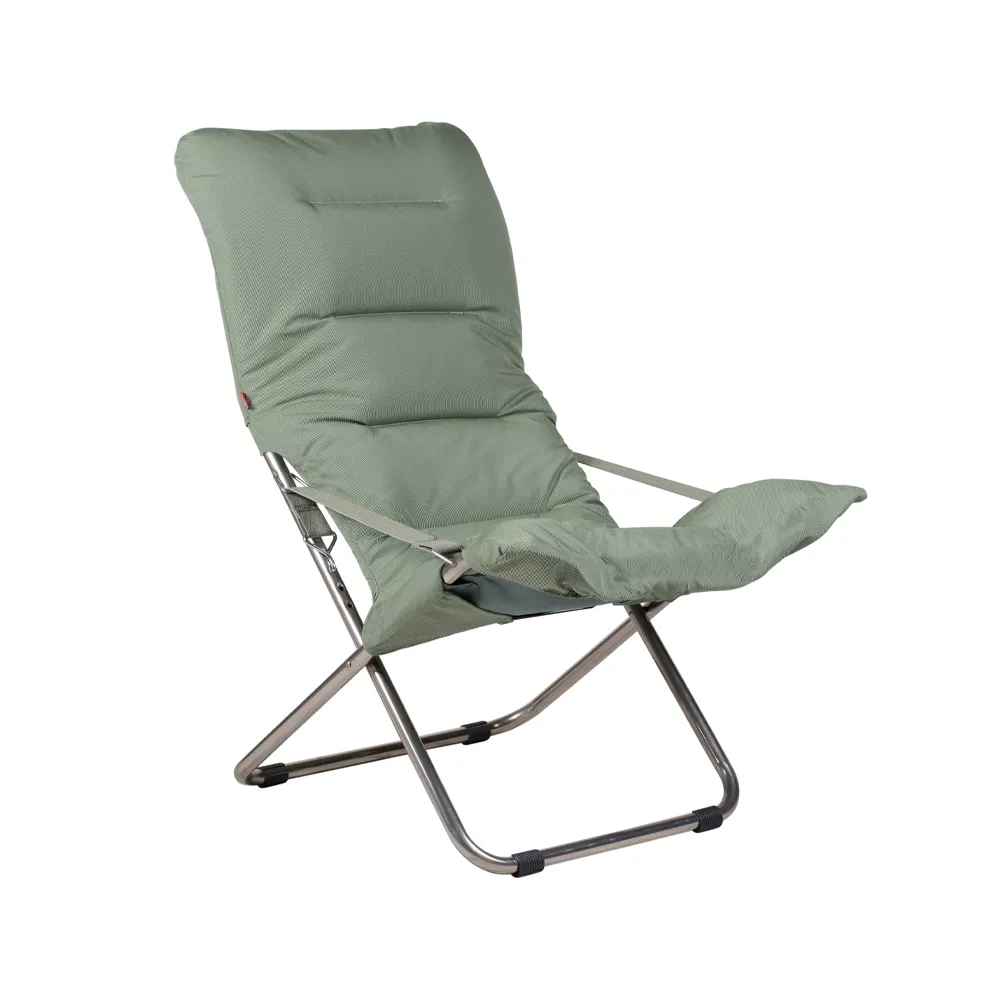 Fiesta Soft solstol, Stoff sage green-aluminium Fiam