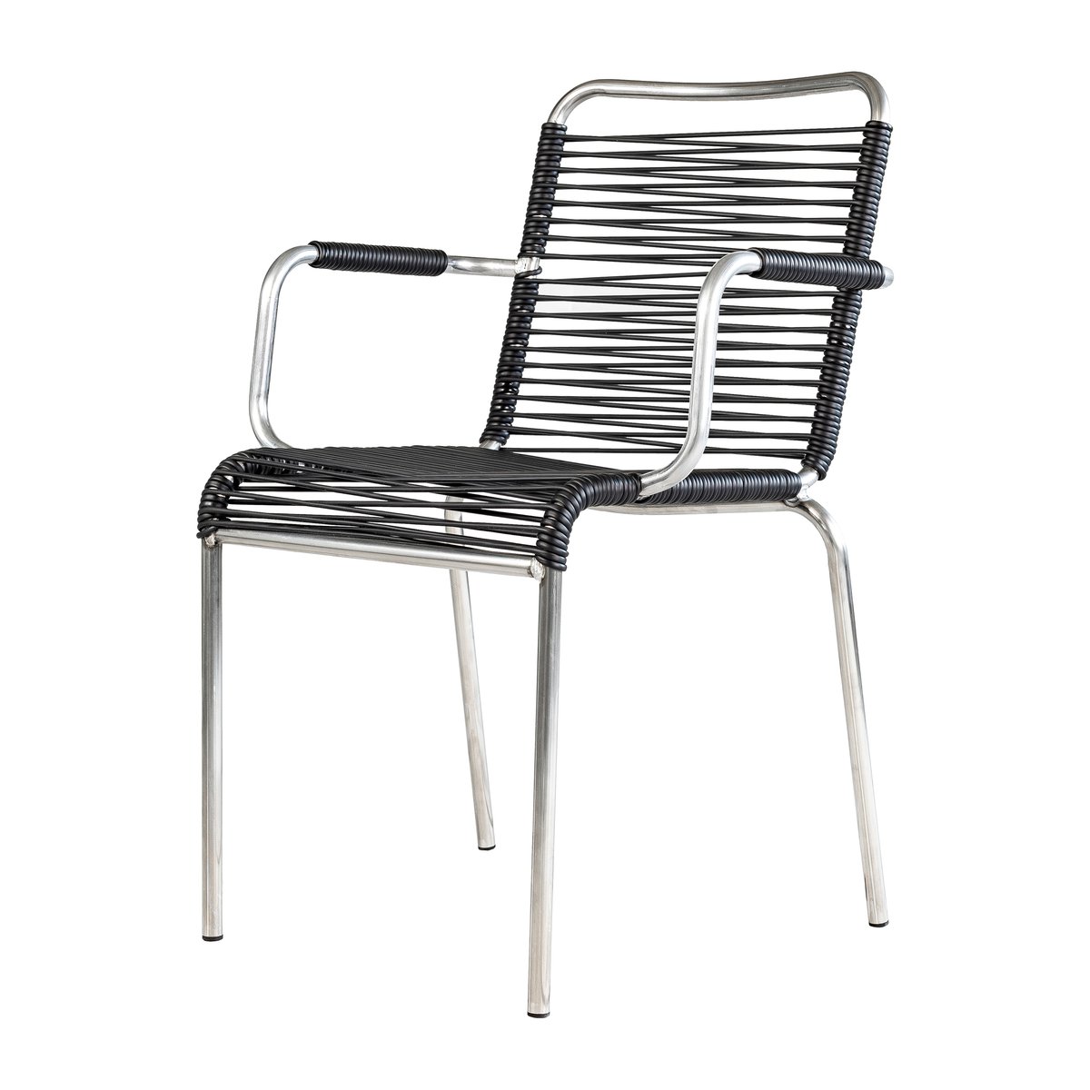 Fiam Mya karmstol aluminium Black