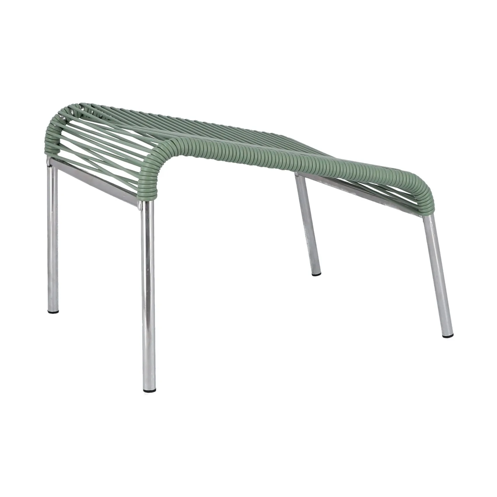 Mya Lounge fotskammel, Sage green Fiam