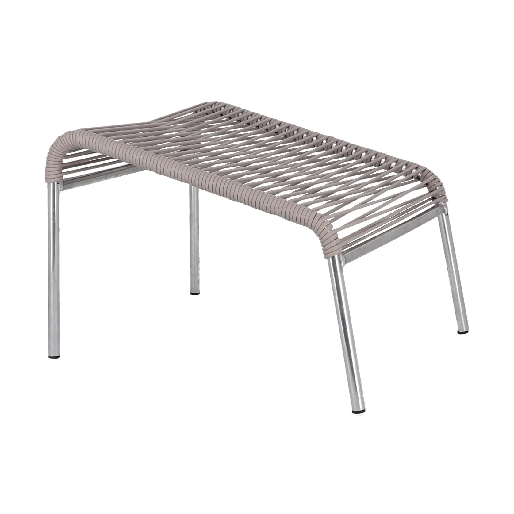 Mya Lounge fotskammel, Taupe Fiam