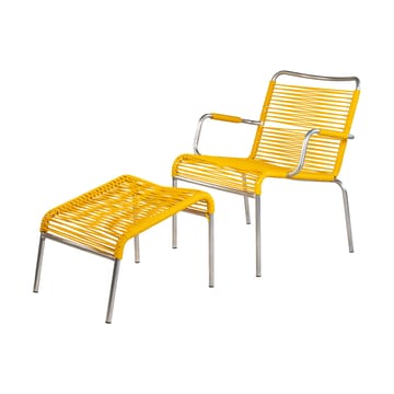 Mya Lounge lenestol - Yellow - Fiam