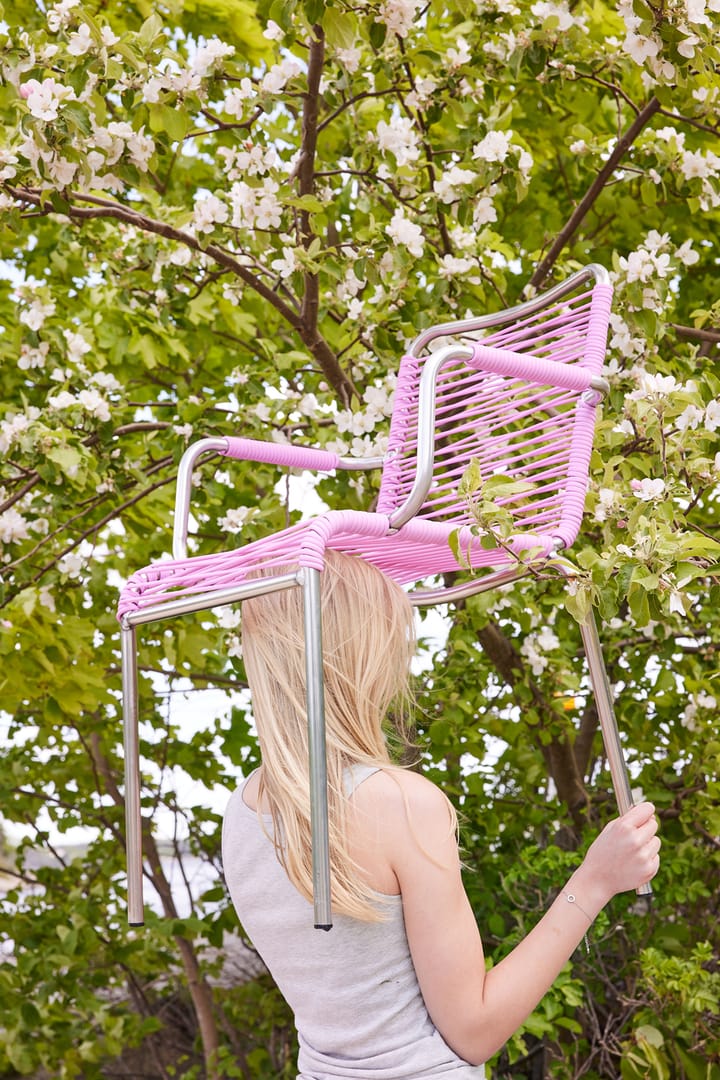 Mya Spaghetti lenestol, Pink Fiam