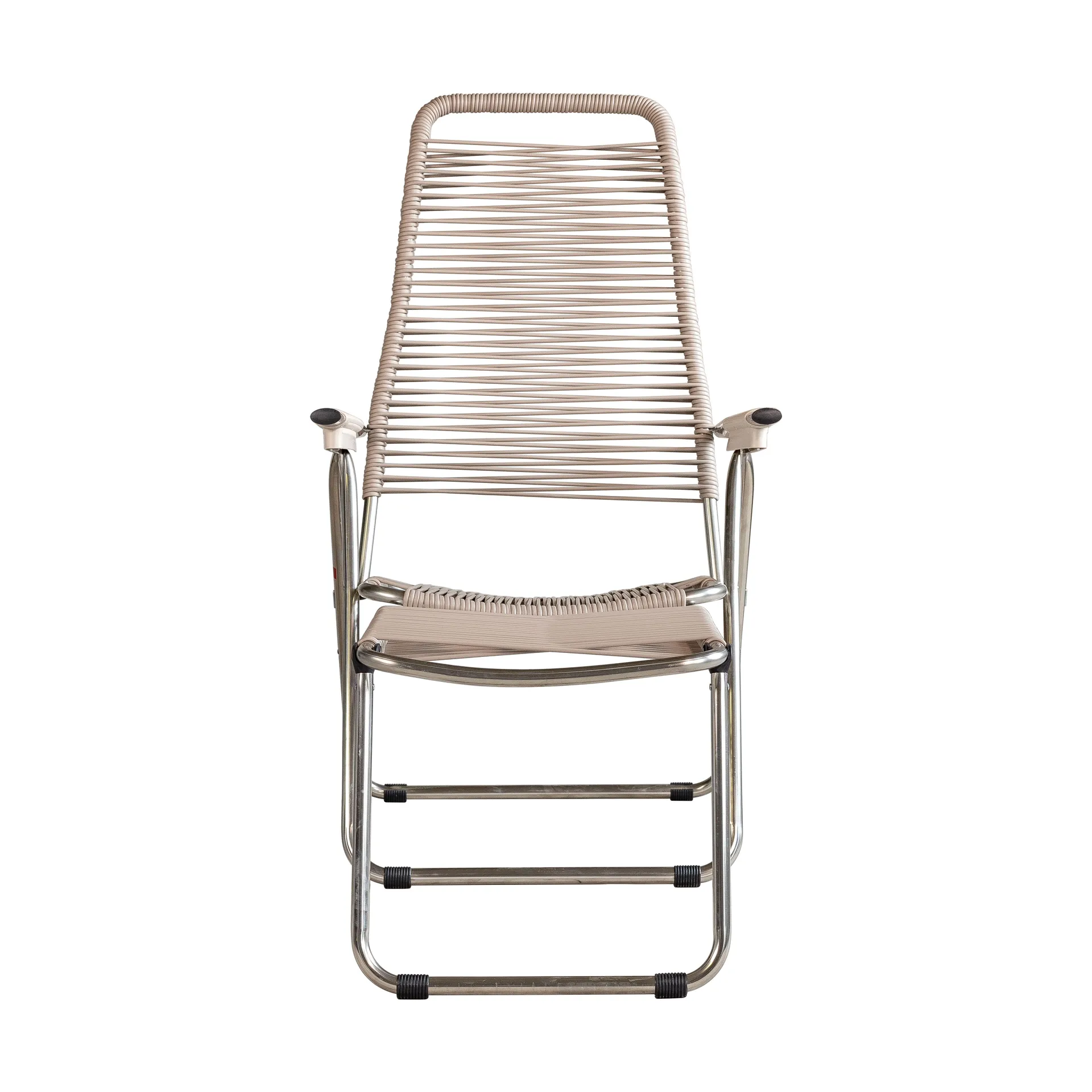 Spaghetti solseng med fotstøtte, Taupe Fiam