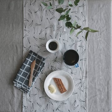 Barr bordsløper 44x137 cm - Natur-svart - Fine Little Day