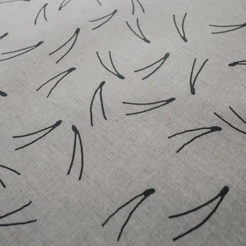 Barr duk 137 x 238 cm - Sort-natur - Fine Little Day