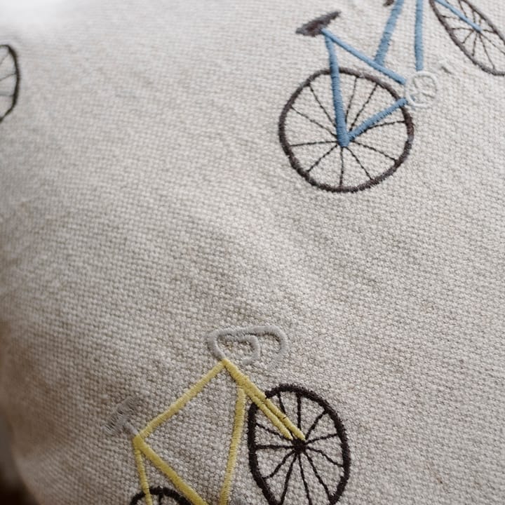 Bicycles putetrekk 48x48 cm, Beige Fine Little Day