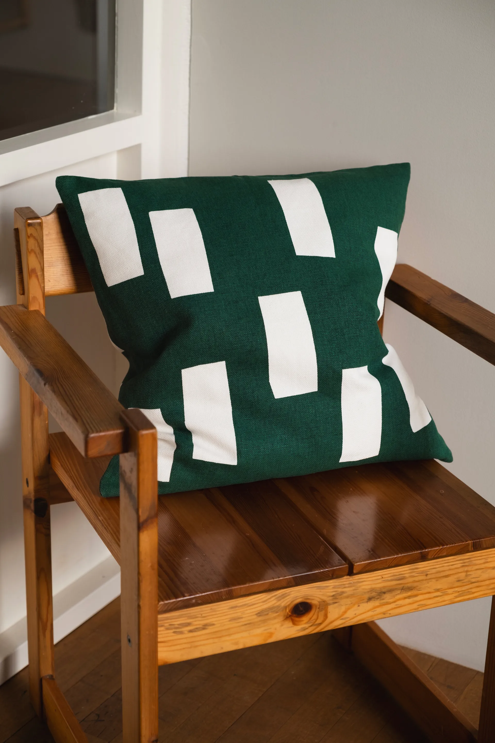 Block putetrekk 48x48 cm, Green Fine Little Day