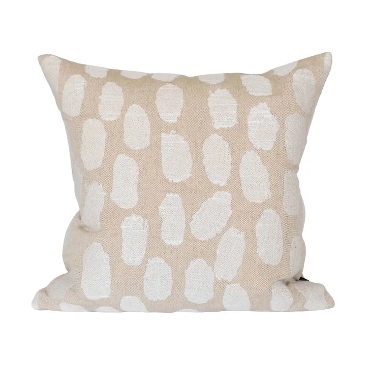 Dots putetrekk 48x48 cm - Hvit-natur - Fine Little Day
