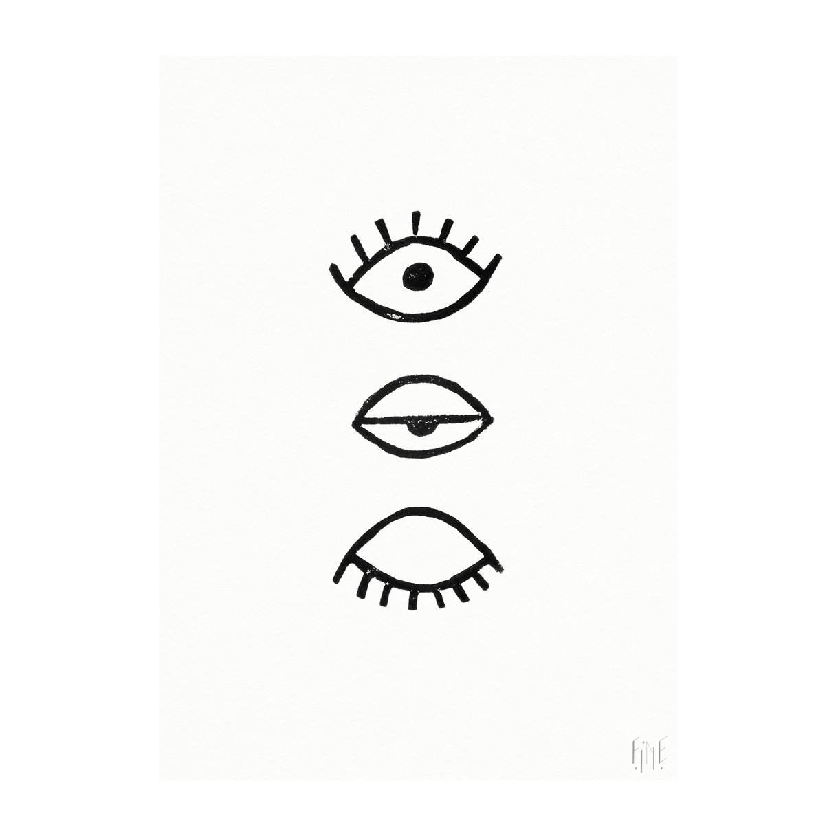 Eye Eye poster 50x70 cm