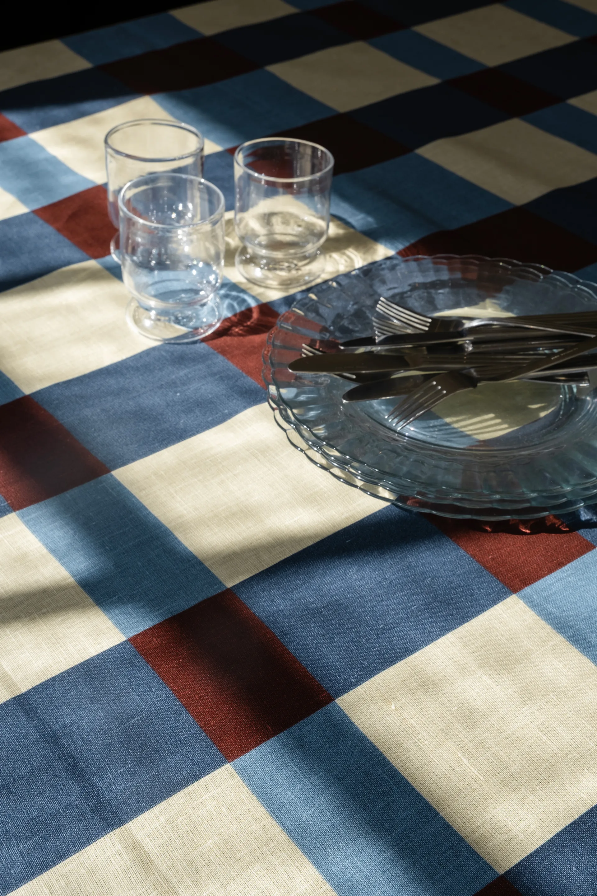 Felt bordduk 149x250 cm, Plum Fine Little Day