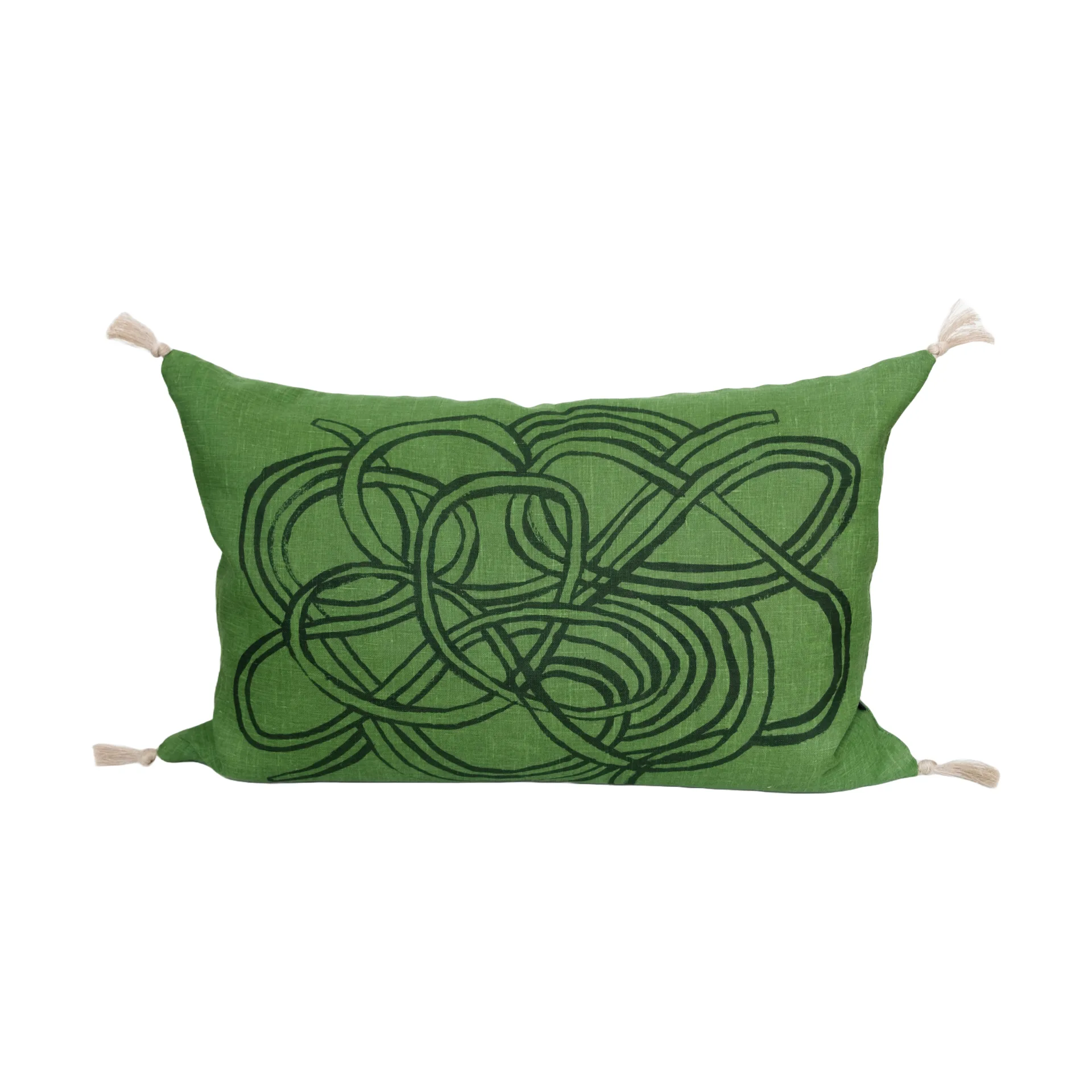 Knutar putetrekk 38x58 cm, Green Fine Little Day