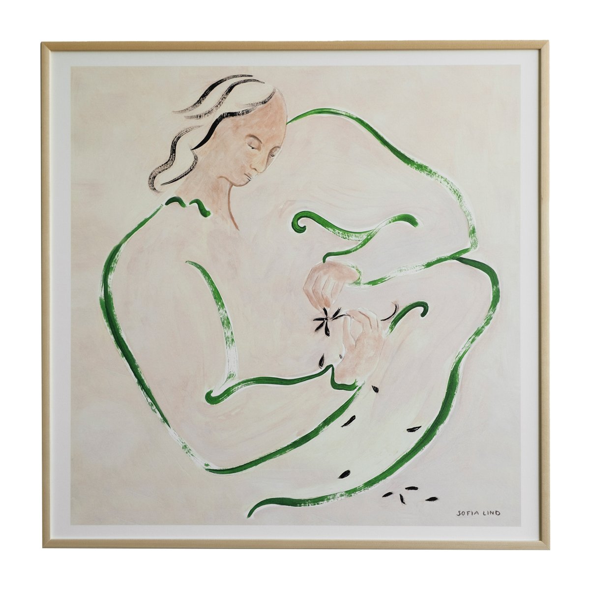 Fine Little Day Love me not plakat 70 x 70 cm