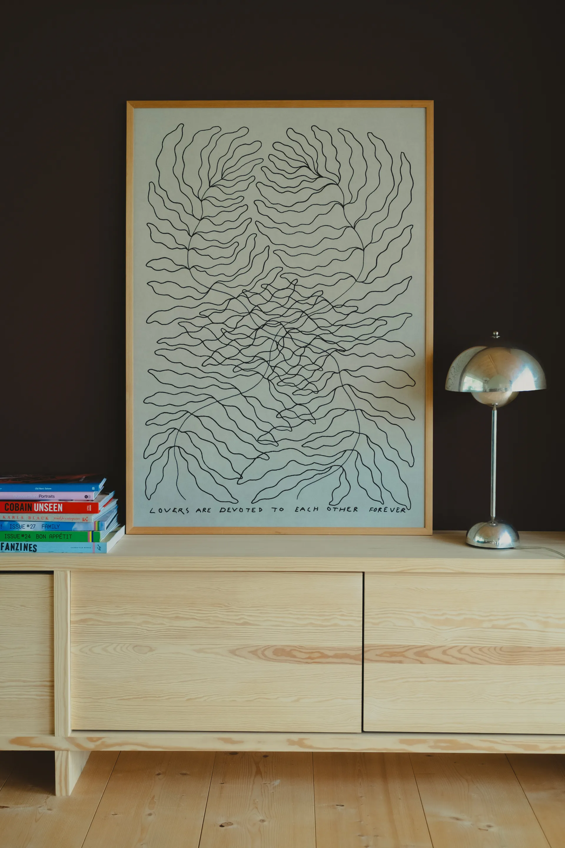 Lovers poster, 70x100 cm Fine Little Day