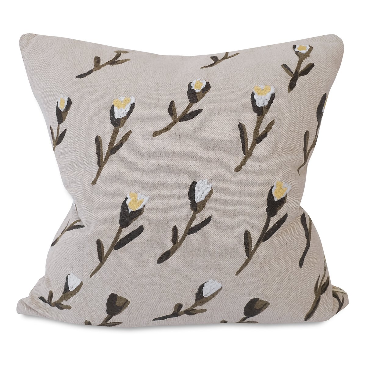 Fine Little Day Meadow putetrekk 48x48 cm Beige | Skandinavisk Design | Putetrekk | Beige