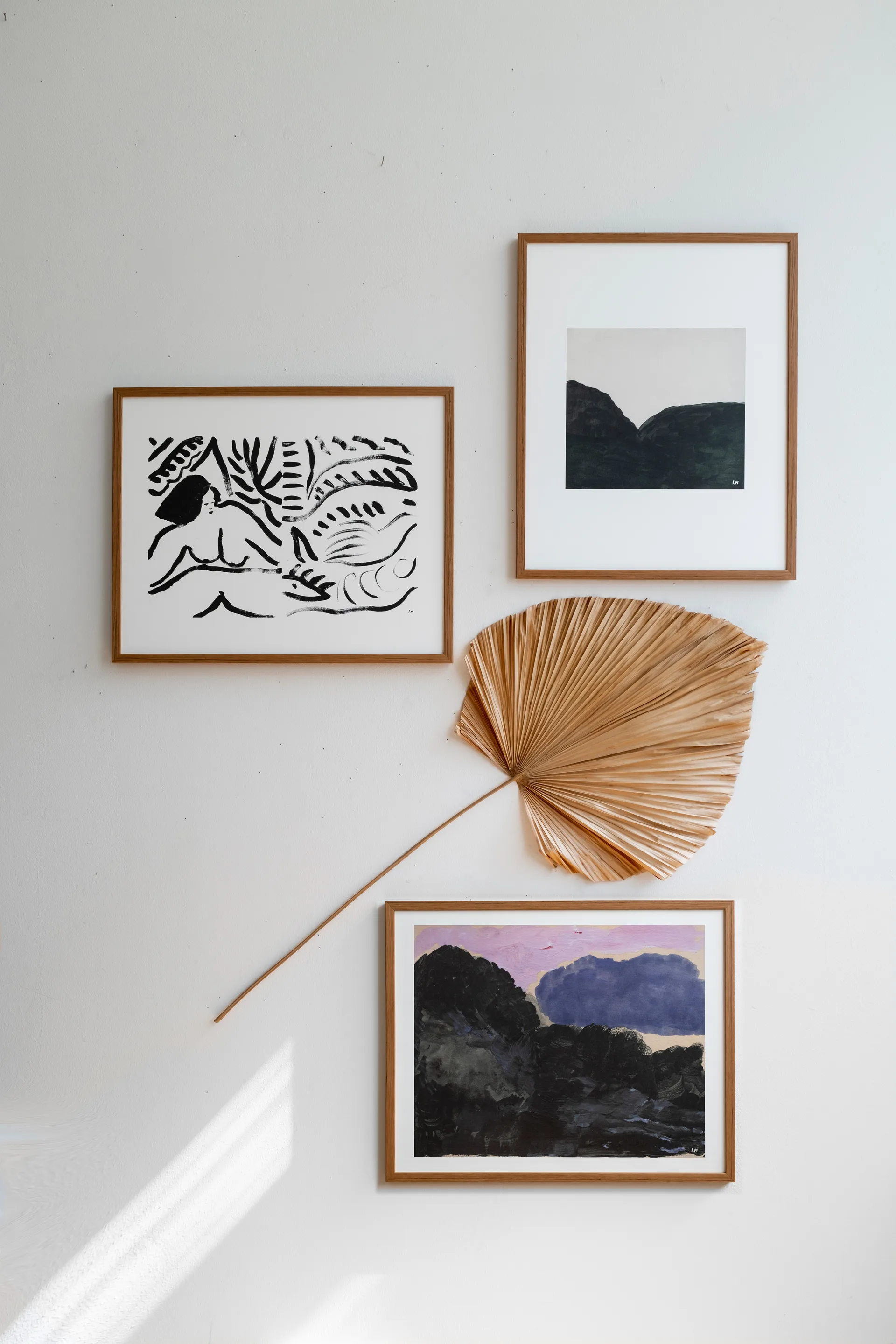 Night fall poster, 40 x 50 cm Fine Little Day