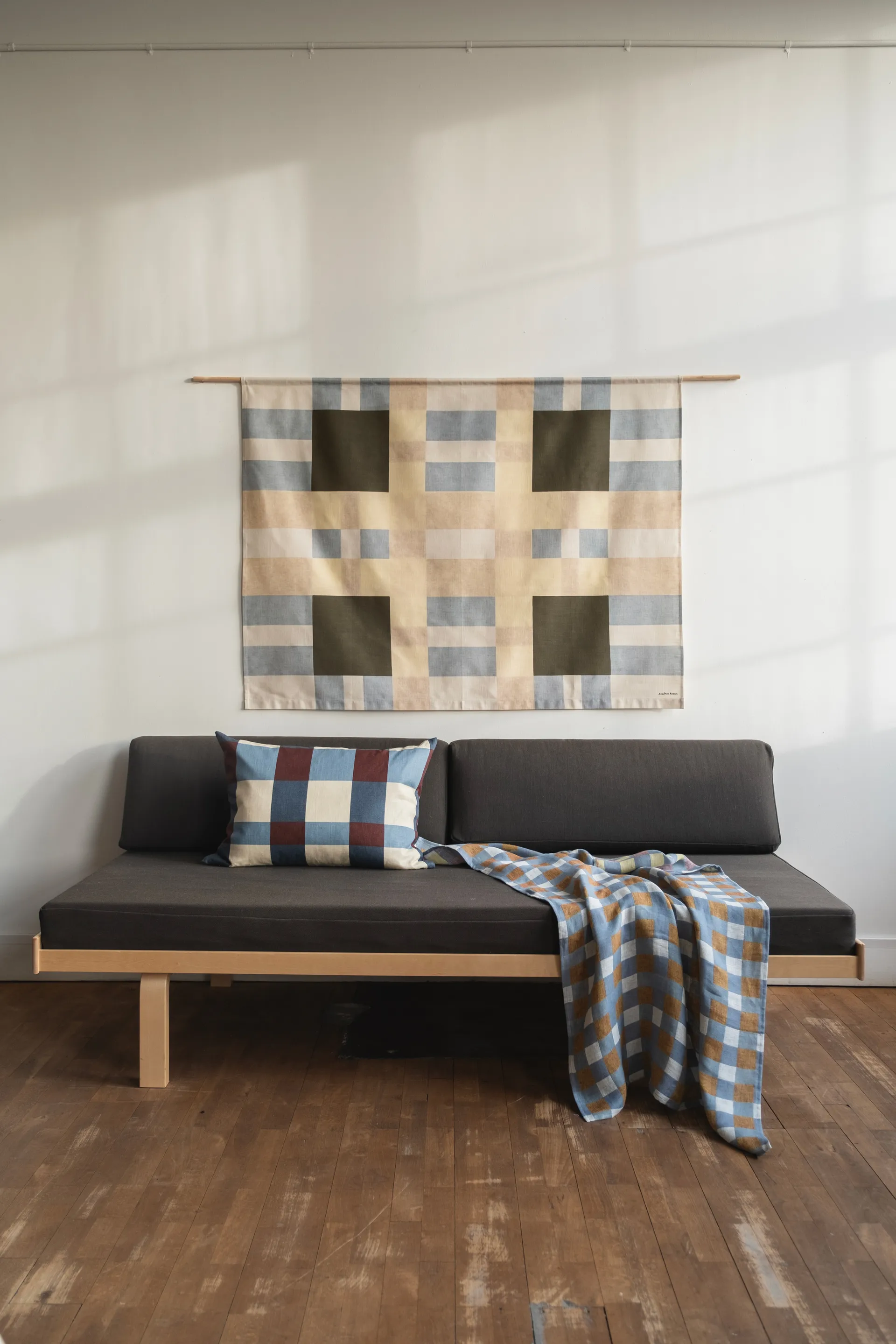 Rutan badehåndkle 100x145 cm, Oat Fine Little Day