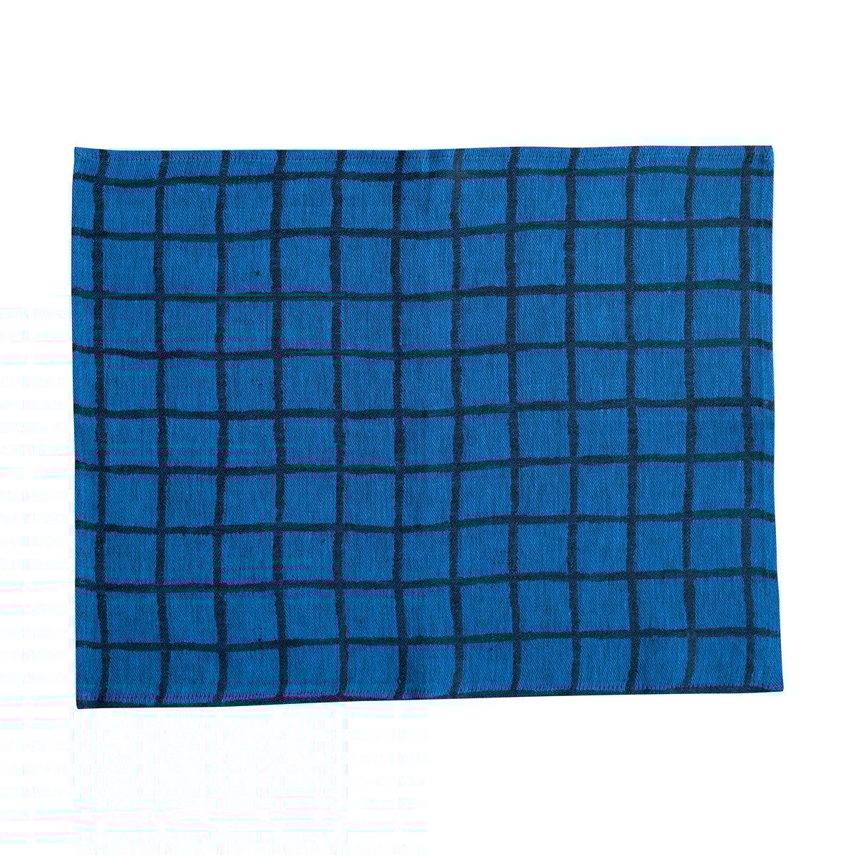 Fine Little Day Rutete spisebrikke Blue-black