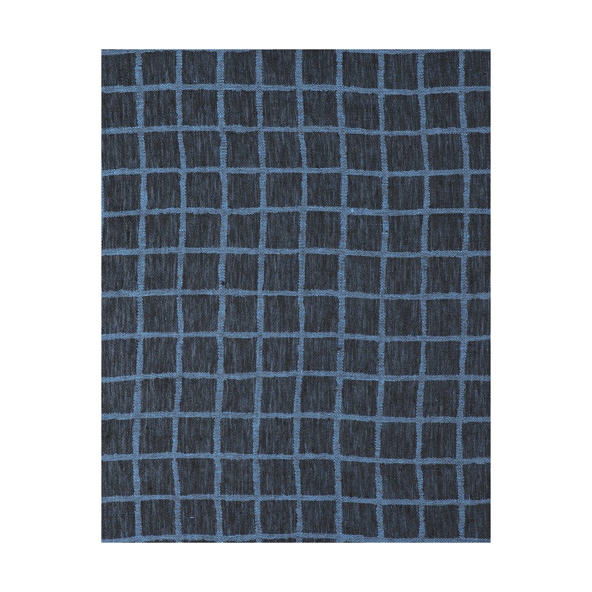 Bilde av Fine Little Day Rutig jacquardvevd bordduk 147x250 cm Blue-black
