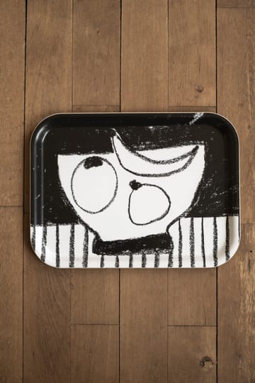 Stilleben brett 20 x 27 cm - Svart-hvit - Fine Little Day