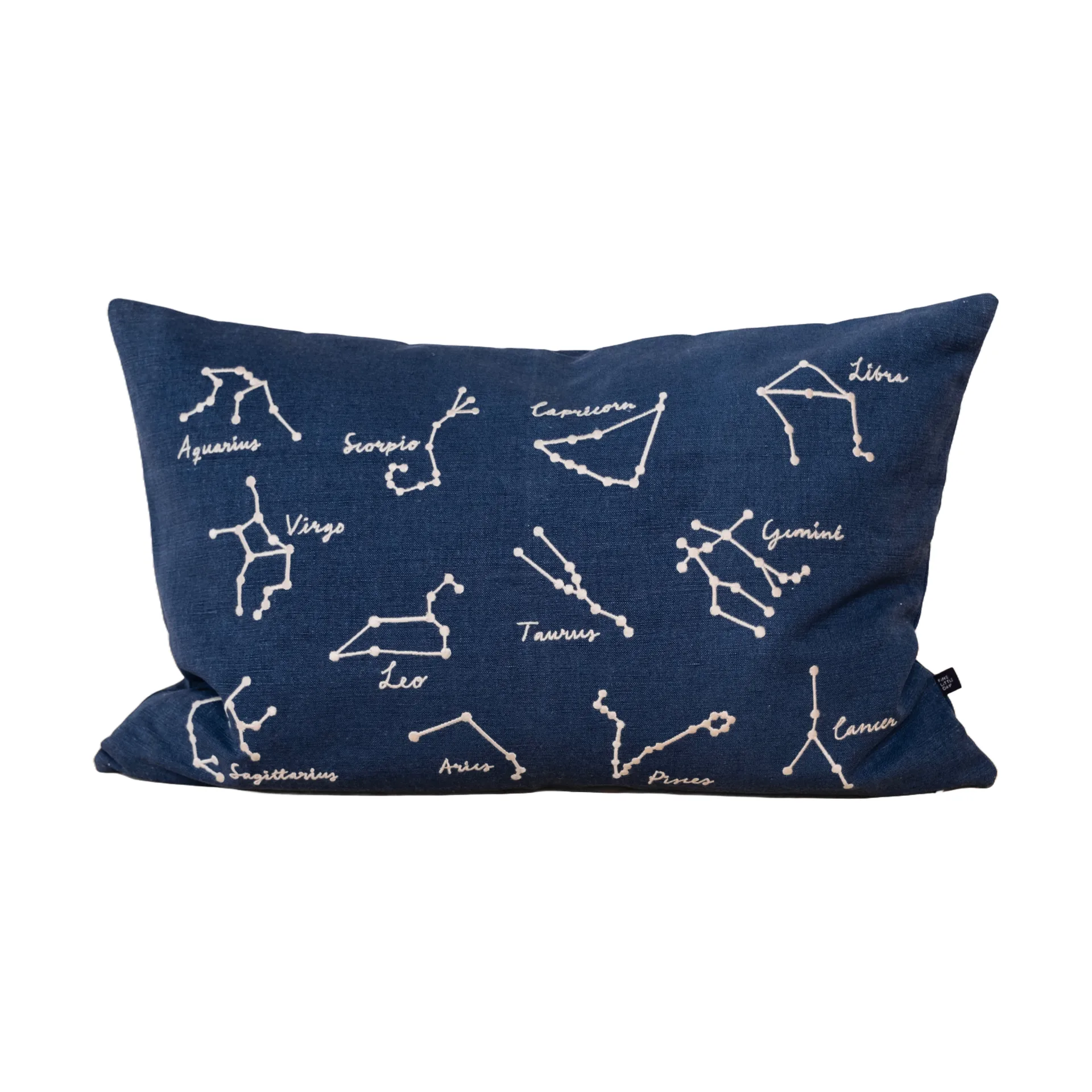 Stjernetegn putetrekk 38x58 cm, Blue-White Fine Little Day