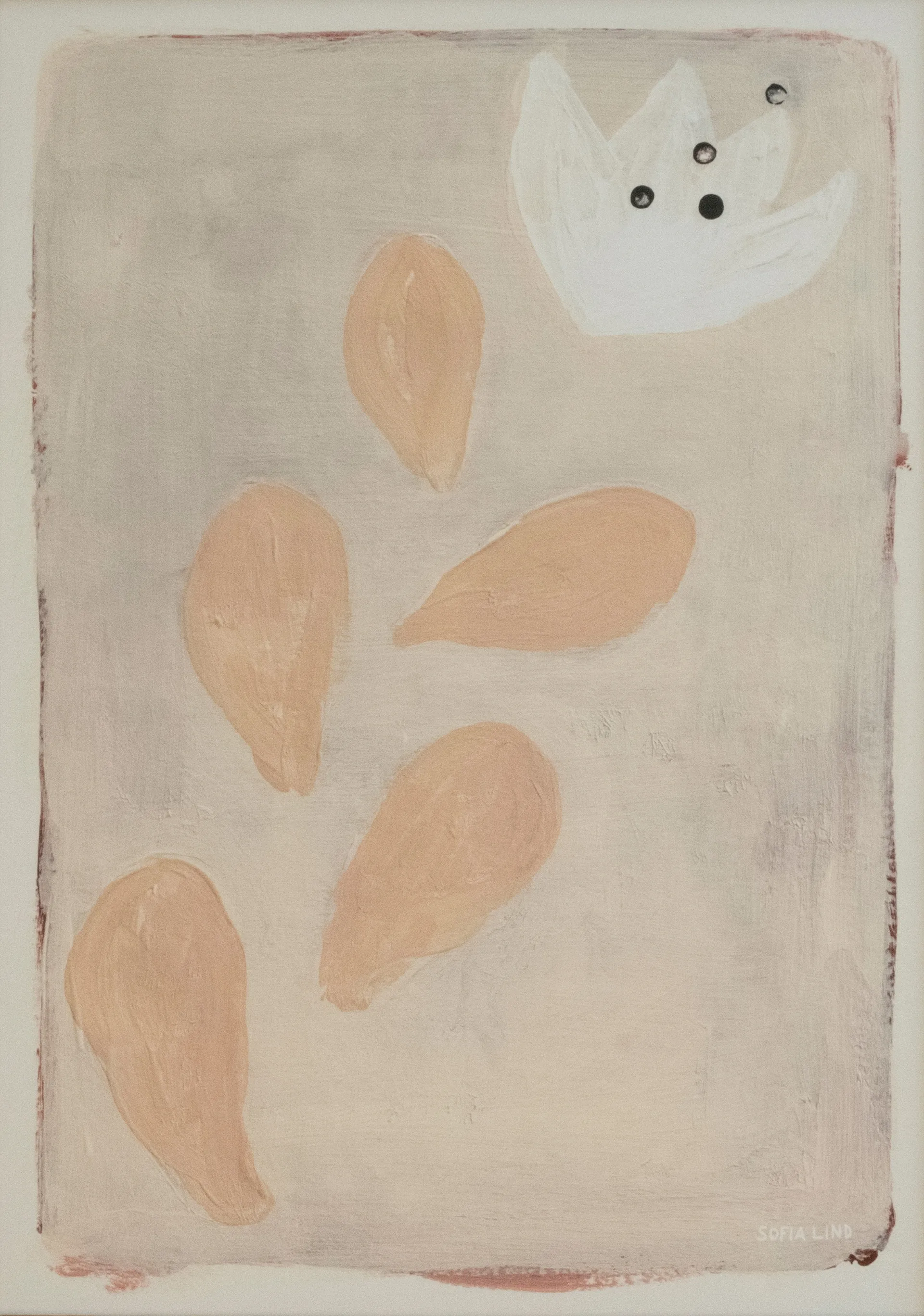 Stone Crop plakat 50x70 cm, Pink-nude Fine Little Day