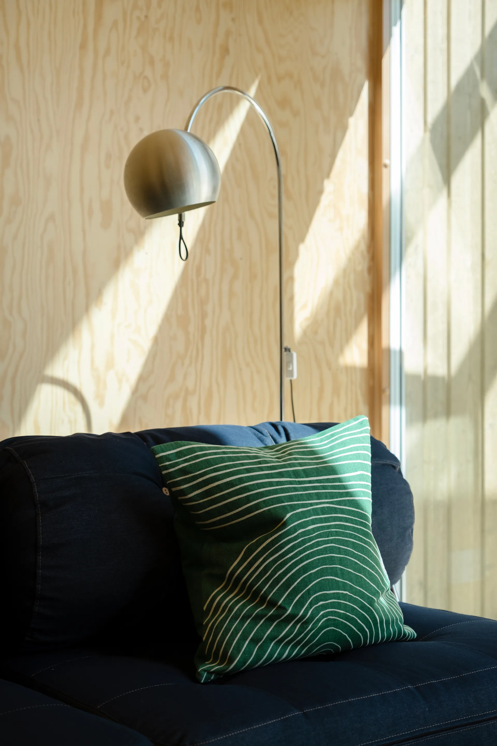 Strå putetrekk 48x48 cm, Green Fine Little Day