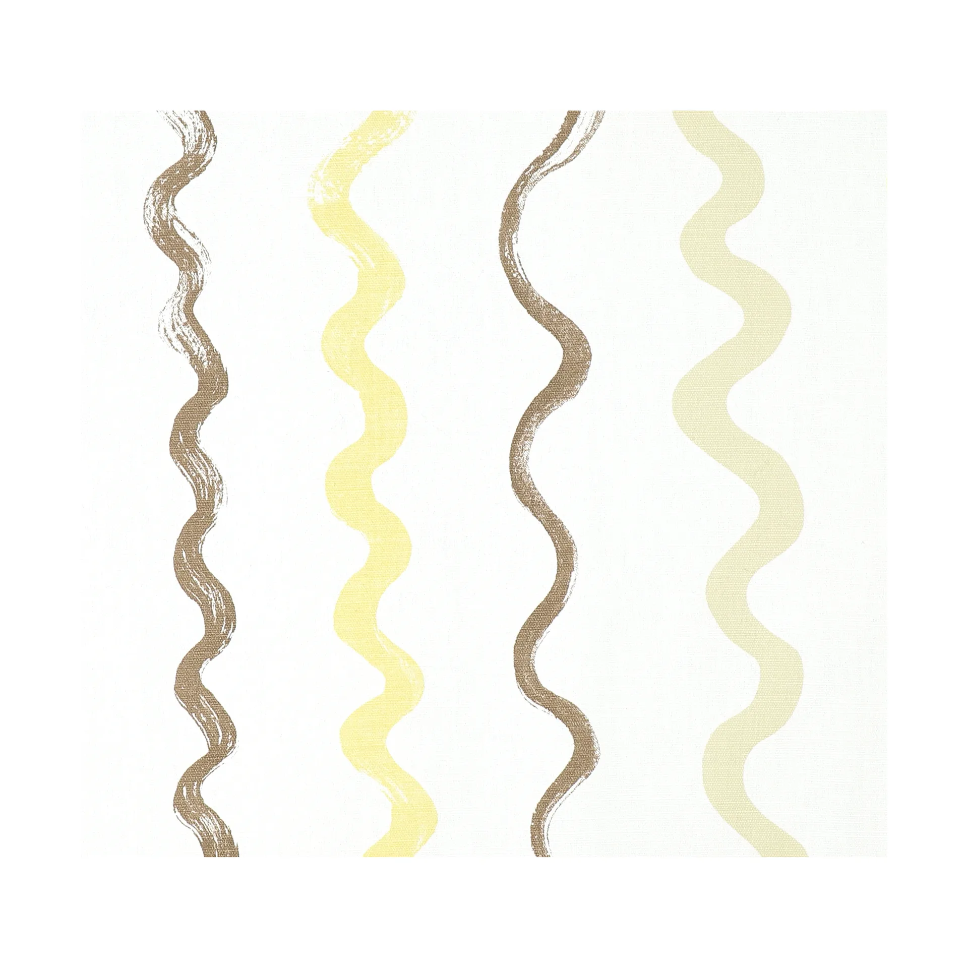 Stripete voksduk, White-yellow Fine Little Day