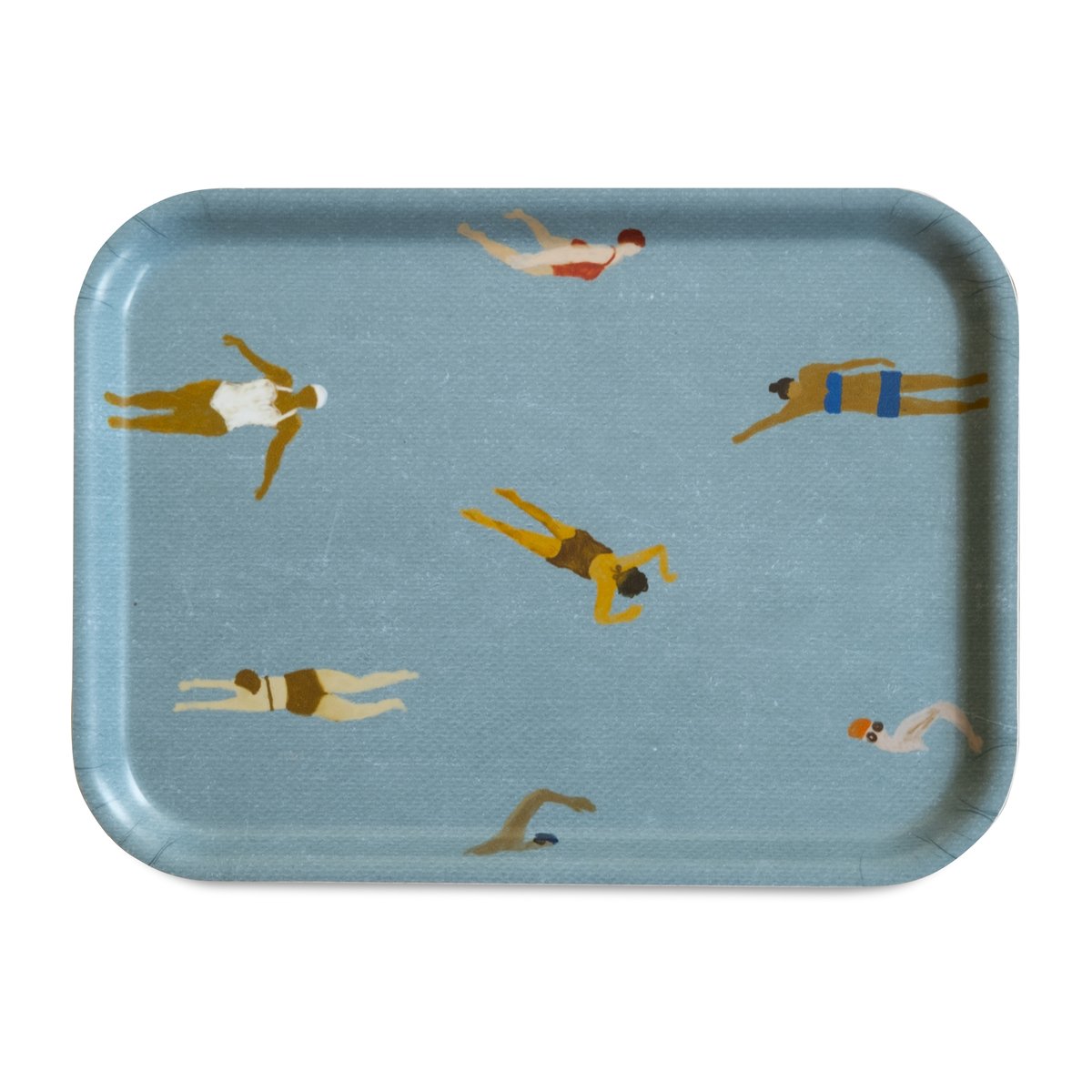 Fine Little Day Swimmers brett 20 x 27 cm Blå