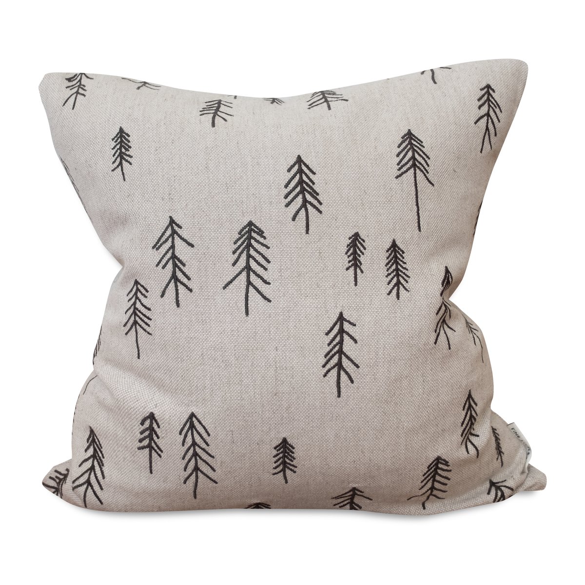 Bilde av Fine Little Day Tall putetrekk 48 x 48 cm Brun-natur