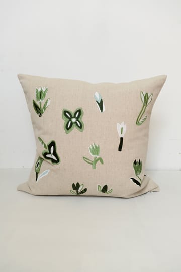 Tulip putetrekk 48x48 cm - Nature-green - Fine Little Day