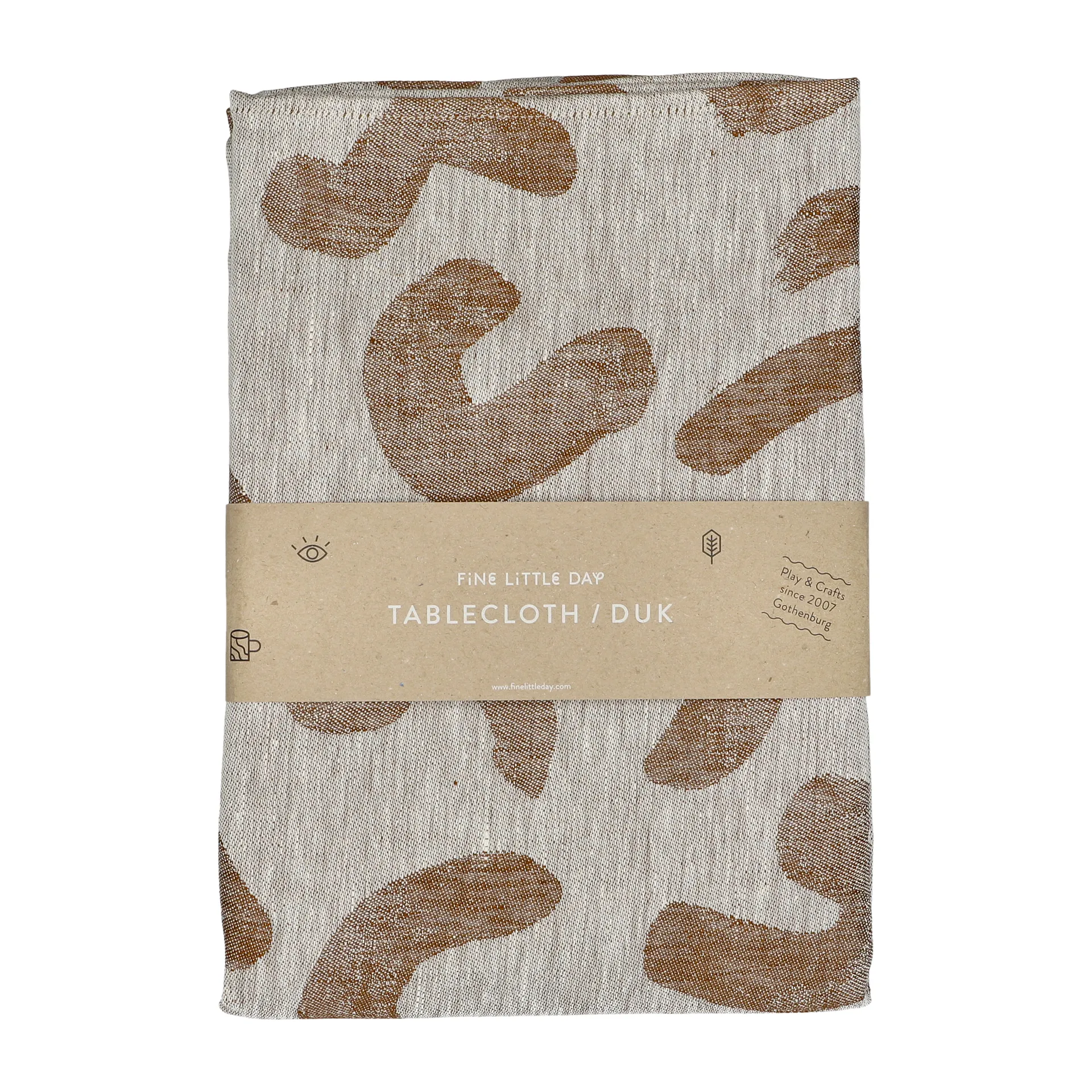 Udon duk 147 x 250 cm, Brun Fine Little Day