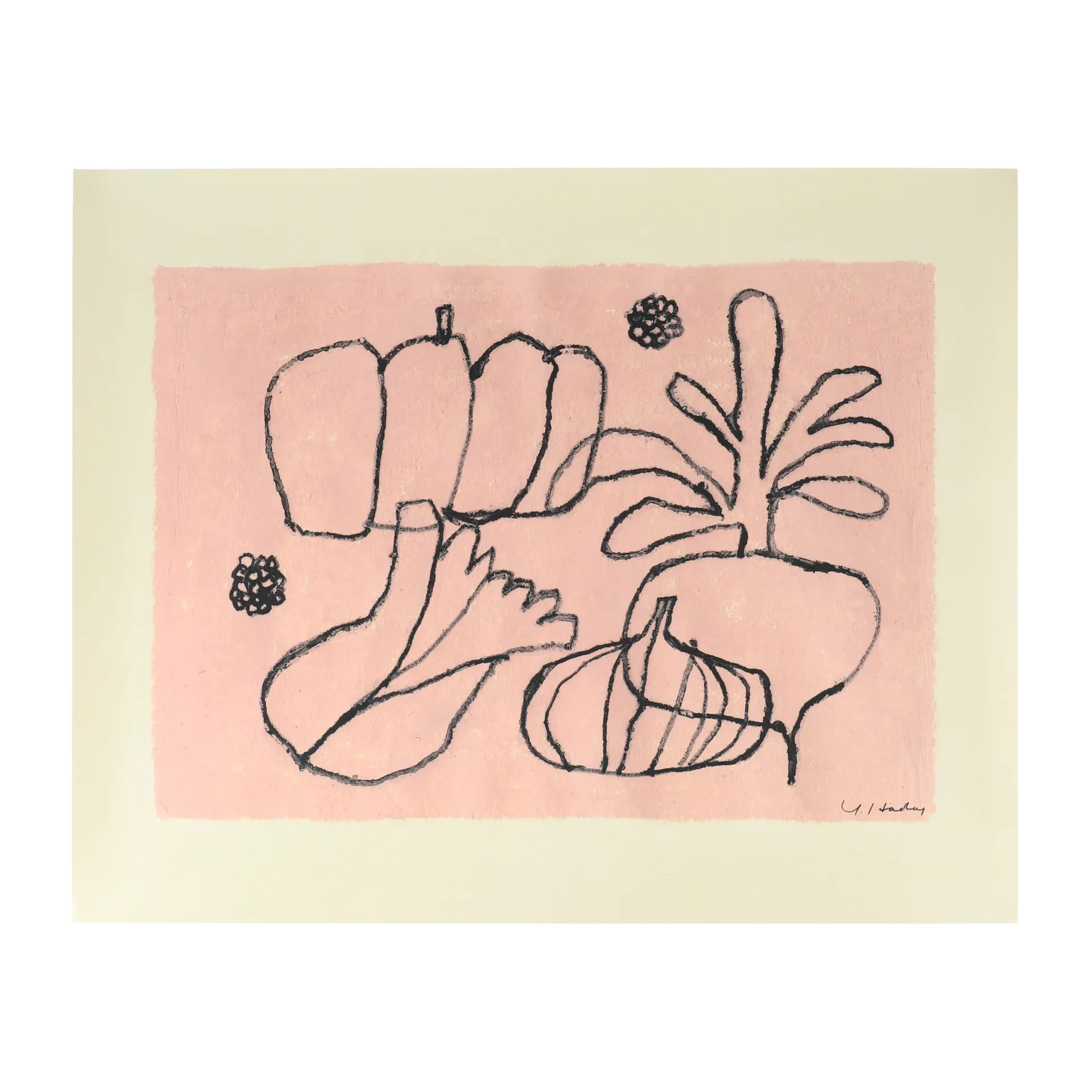 Vegetable plakat, 40 x 50 cm Fine Little Day