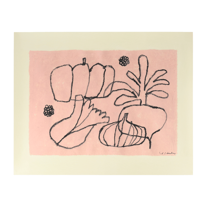 Vegetable plakat - 40 x 50 cm - Fine Little Day