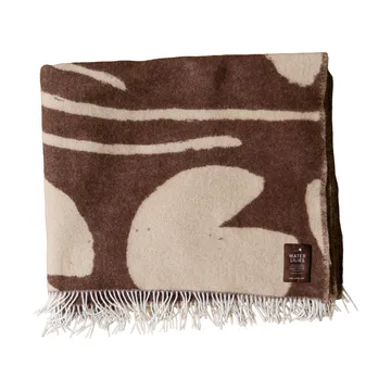 Water lilies pledd 130x220 cm - Brown - Fine Little Day