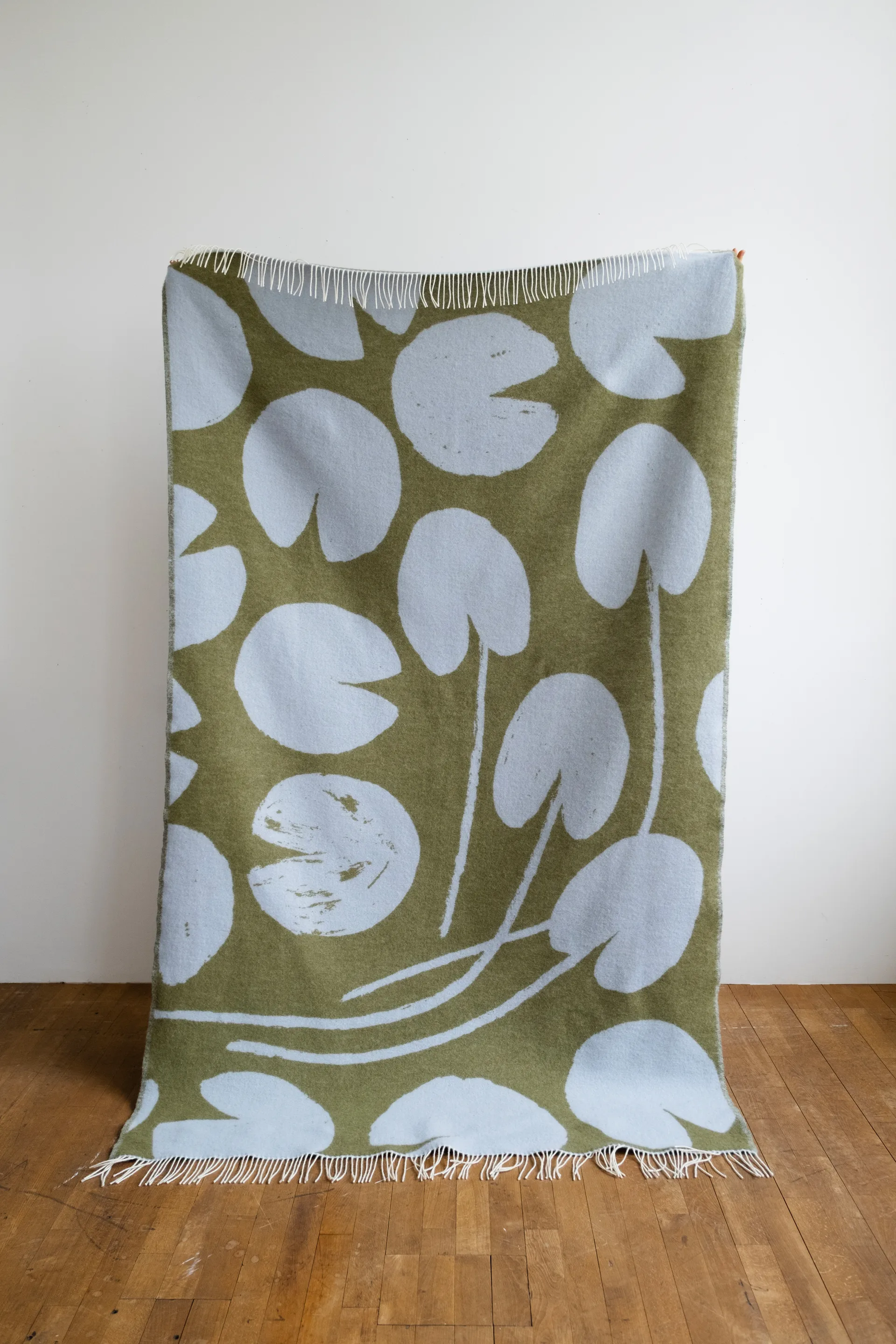 Water lilies pledd 130x220 cm, Brown Fine Little Day