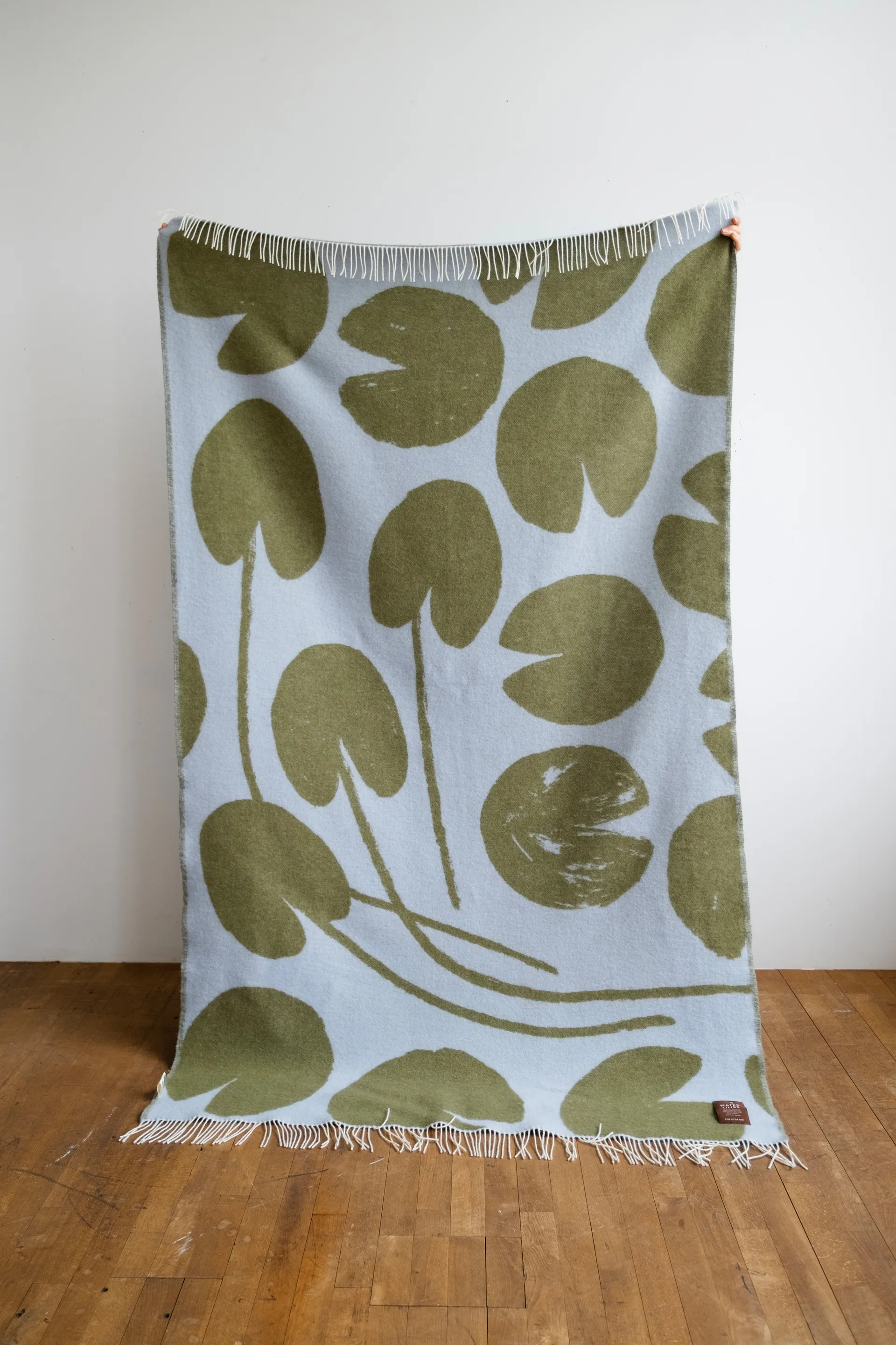 Water lilies pledd 130x220 cm, Brown Fine Little Day