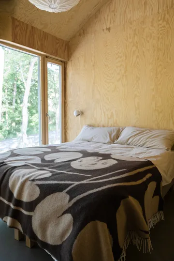 Water lilies pledd 130x220 cm - Brown - Fine Little Day