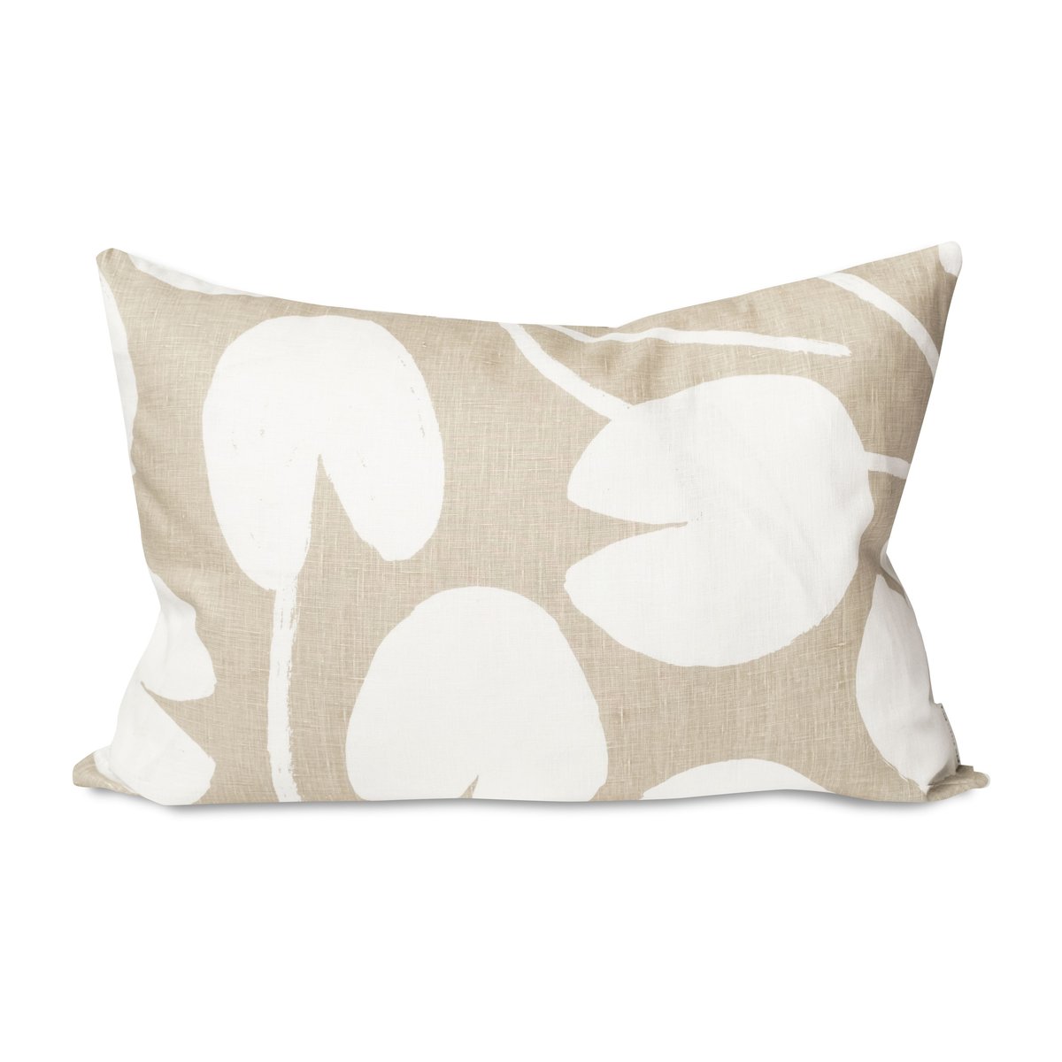 Bilde av Fine Little Day Water lilies putevar 48 x 68 cm Sand-hvit