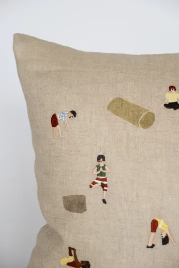 Yoga putetrekk - Natur, 45x45 cm - Fine Little Day