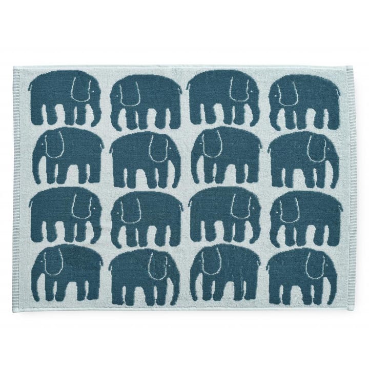 Elefantti håndkle 50 x 70 cm - Petrol-blå - Finlayson
