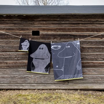 Hufsa håndkle - grå 30x50 cm - Finlayson