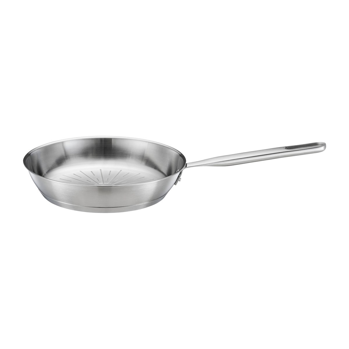 Fiskars All Steel Pure stekepanne 24 cm | Skandinavisk Design | Stekepanner | Sølv