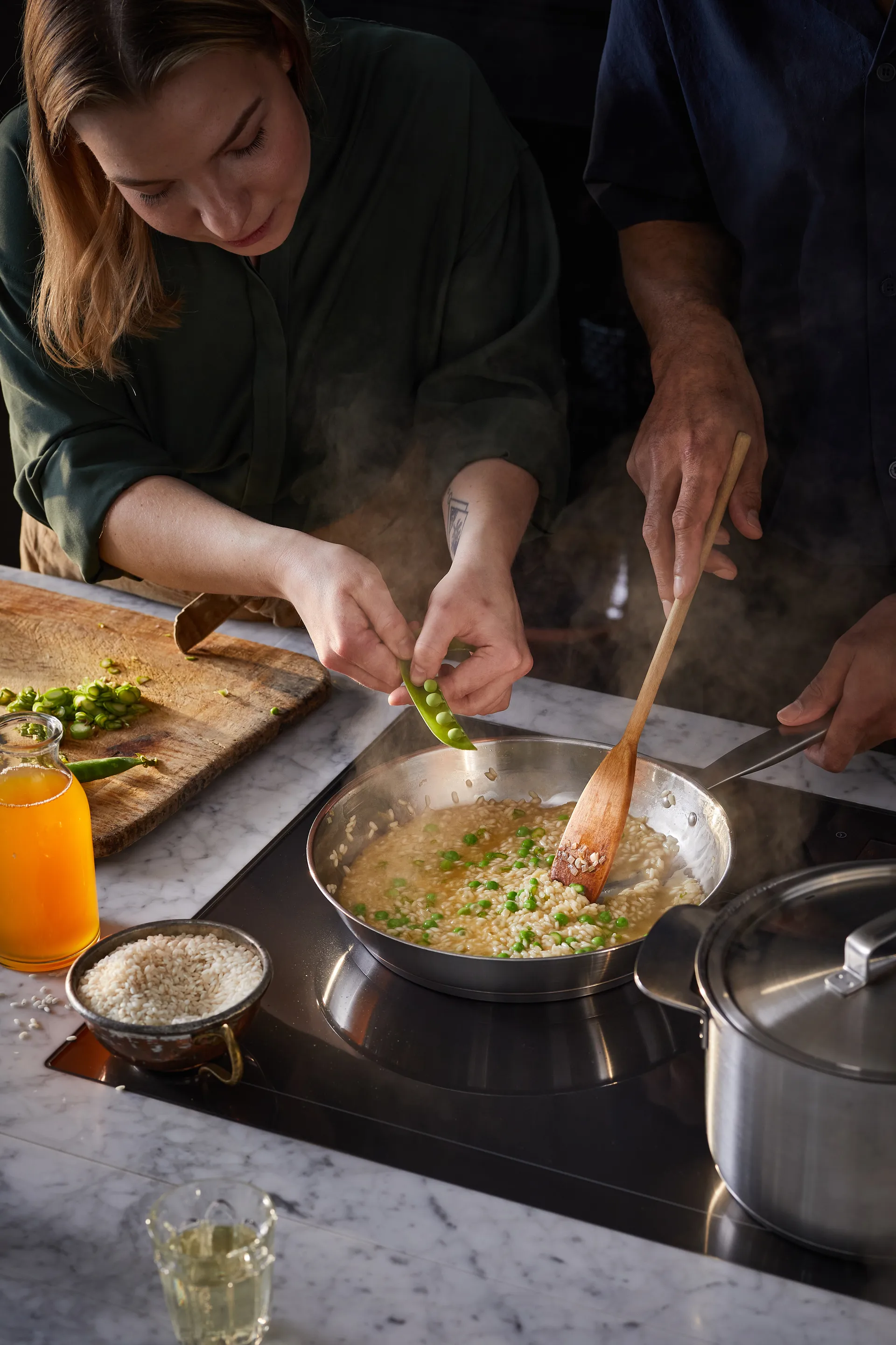 All Steel Pure stekepannesett, 2 deler Fiskars